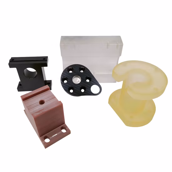 Изготовленные на заказ дешевые прецизионные PTFE PU Peep PC POM Нейлон ABS Акриловый пластик Детали, обработанные на станке с ЧПУ